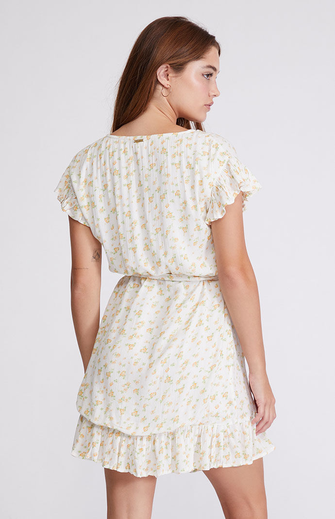 Billabong wrap and roll mini dress top