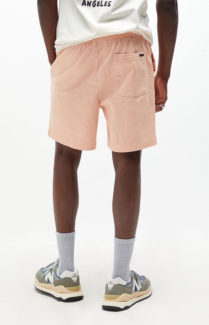 PacSun Coral Twill Volley Shorts | PacSun