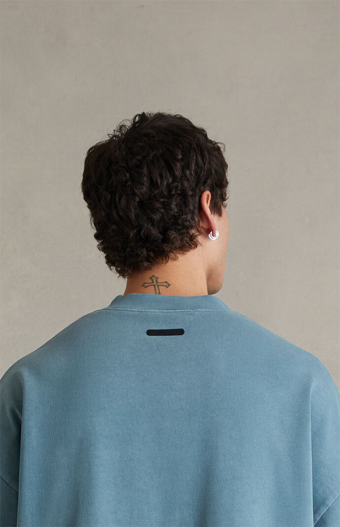 Fear of God ESSENTIALS Faded Coastal Campus '90s Short Sleeve T-Shirt