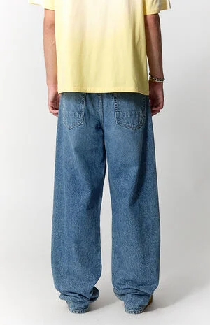 Dylan Baggy Jeans Medium Blue Wash image number 5
