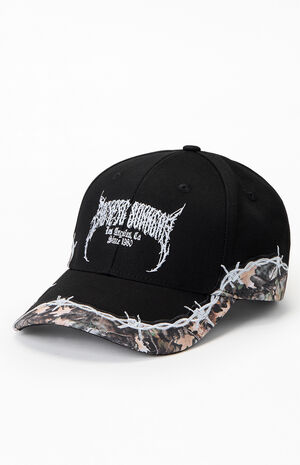 Camo Panel Snapback Hat image number 4