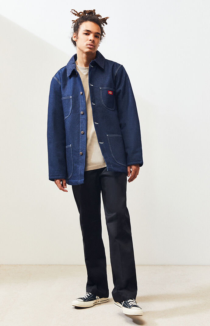 dickies denim chore jacket