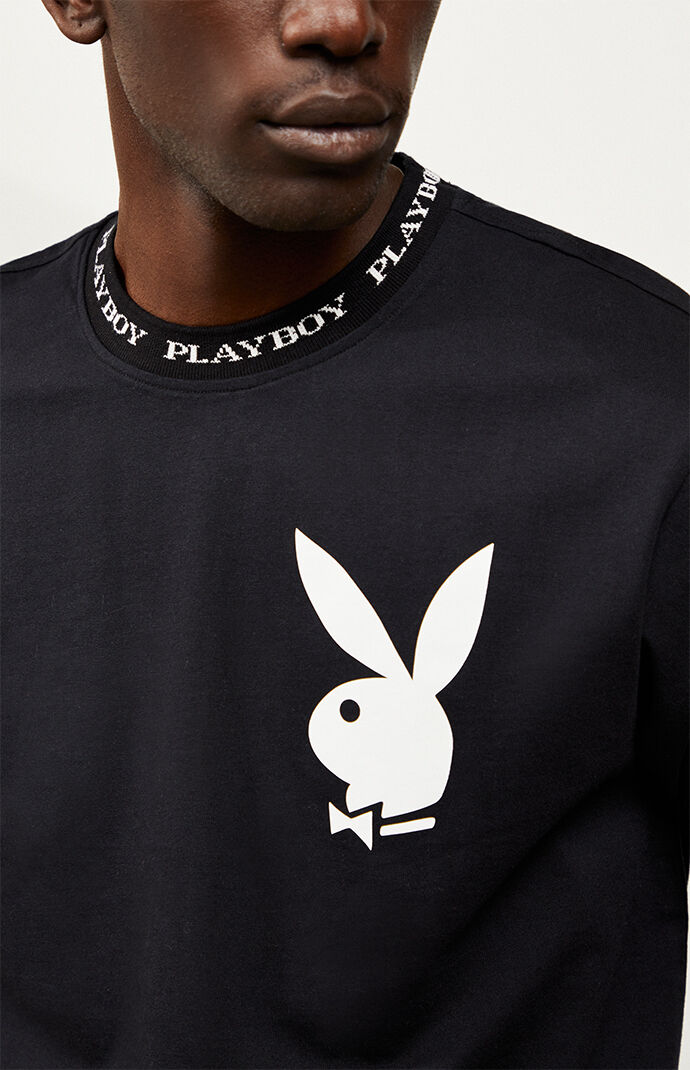 Playboy By Pacsun Collar Logo T Shirt At Pacsun Com