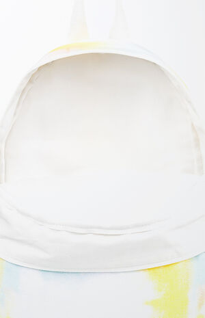 White Always Core Canvas Backpack image number 3