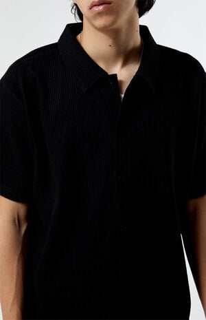 Ribbed Woven Camp Shirt image number 2