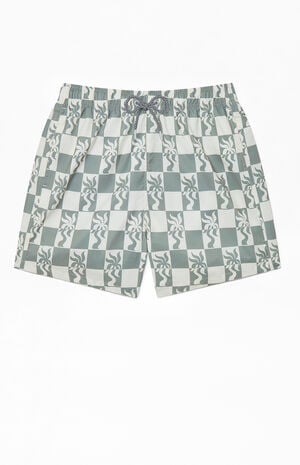 Clara Palm 4.5" Swim Trunks image number 1