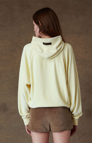 Women's Wood Velour Beach Shorts image number 4