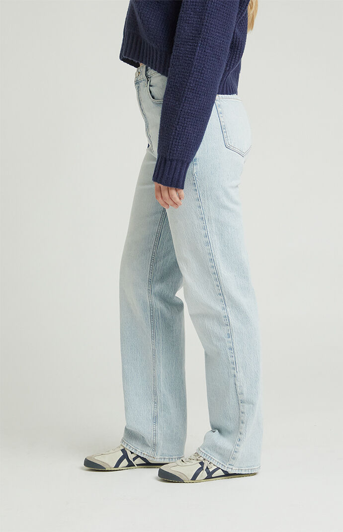 PacSun Eco Stretch Light Blue 90s Boyfriend Jeans PacSun