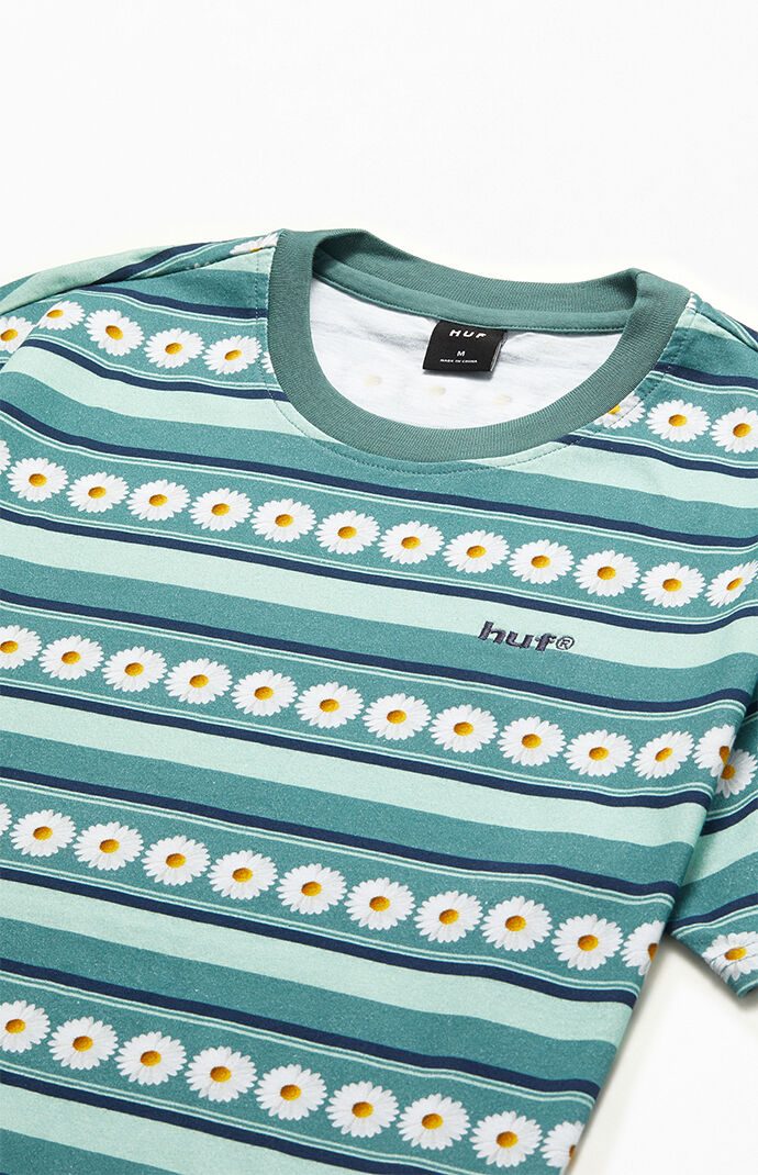 Daisy Stripe Knit T-Shirt