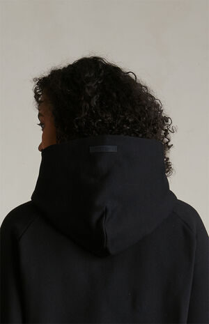 Women's Black Fleece Cropped Hoodie image number 5