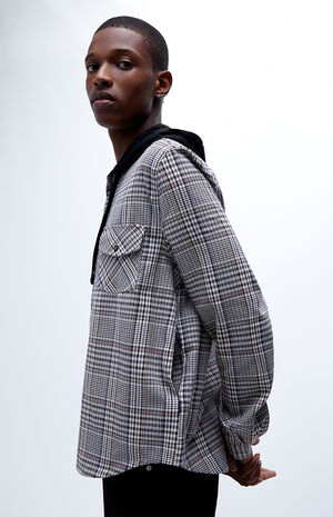 Sintra Hooded Flannel Shirt Sintra Hooded Flannel Shirt image number null