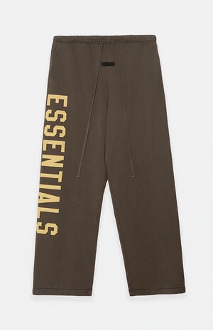 Brown Heavy Fleece Relaxed Sweatpants