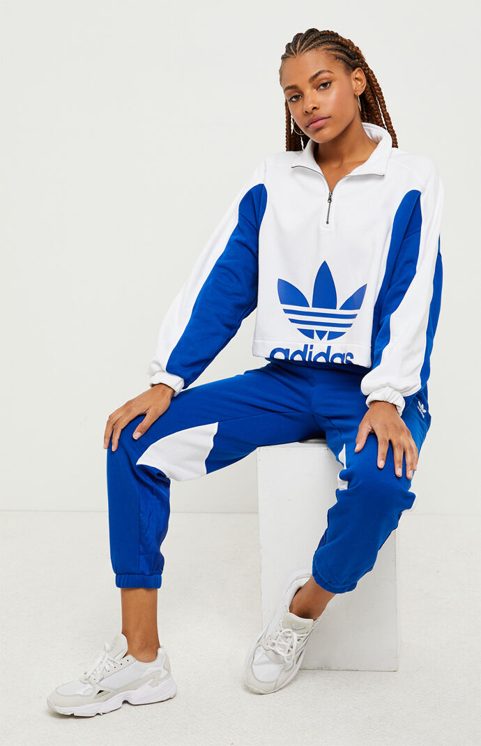 adidas half sleeve sweater