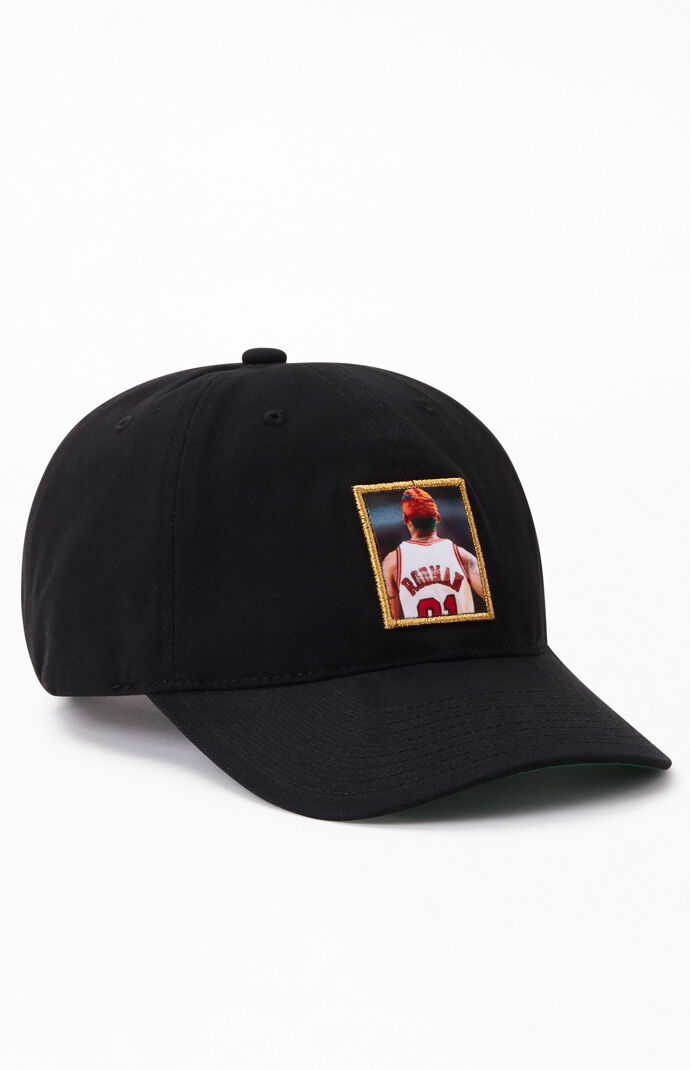 Rodman Photo Strapback Dad Hat