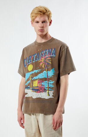 Cartagena Washed Oversized T-Shirt image number 1