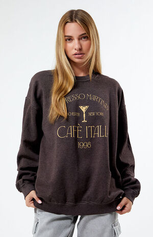 Espresso Martini Crew Neck Sweatshirt image number 1