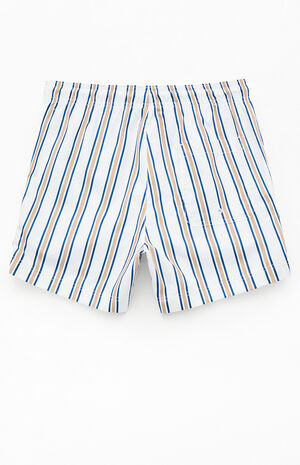 St. Tropez Striped Eco 4.5" Swim Trunks image number 2