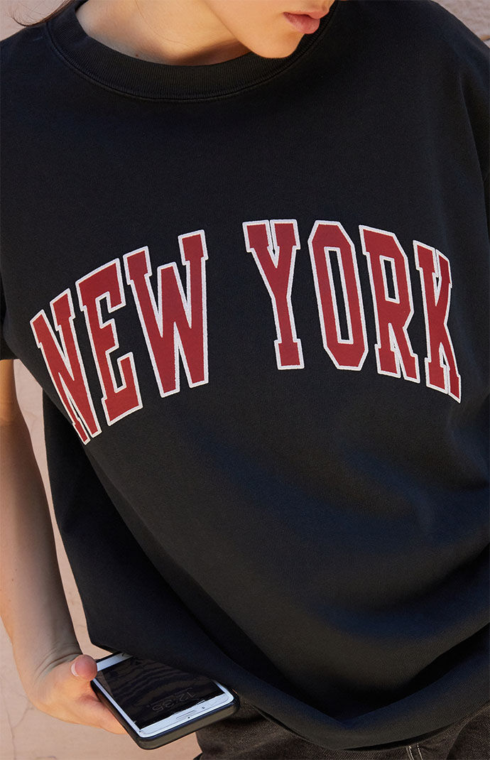 John Galt Black New York T Shirt PacSun