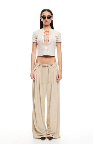 Tie Up T-Shirt image number 4