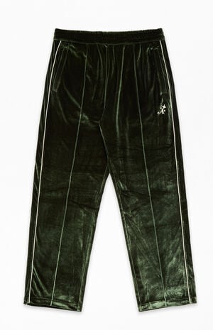 Velour Track Pants image number 1