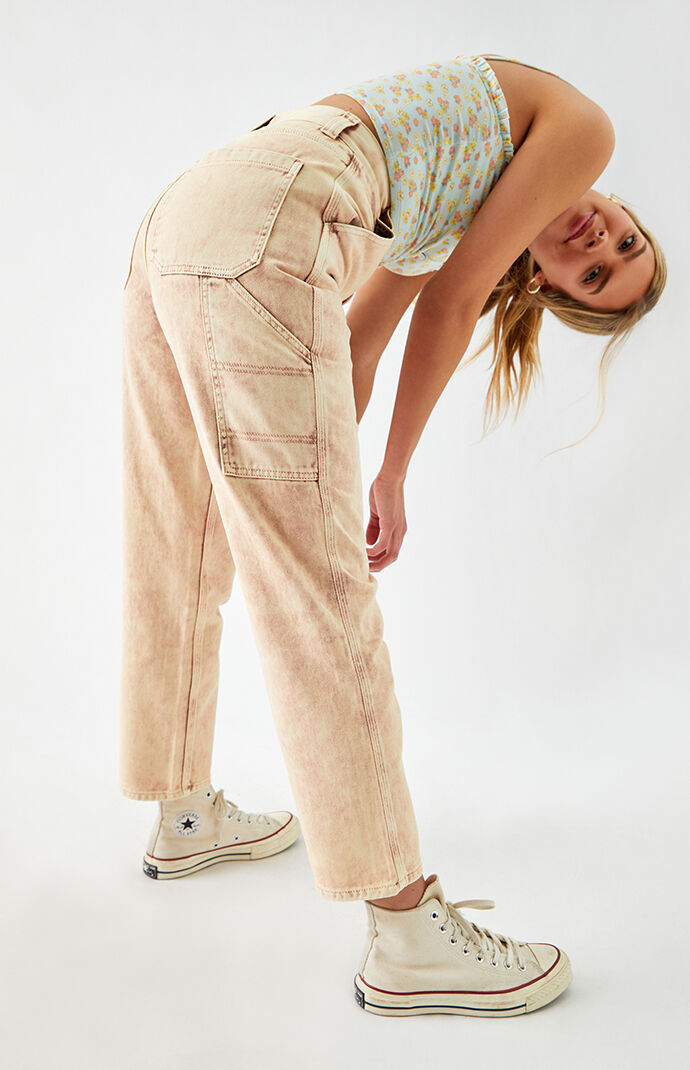 Sunset Acid Wash Carpenter Pants