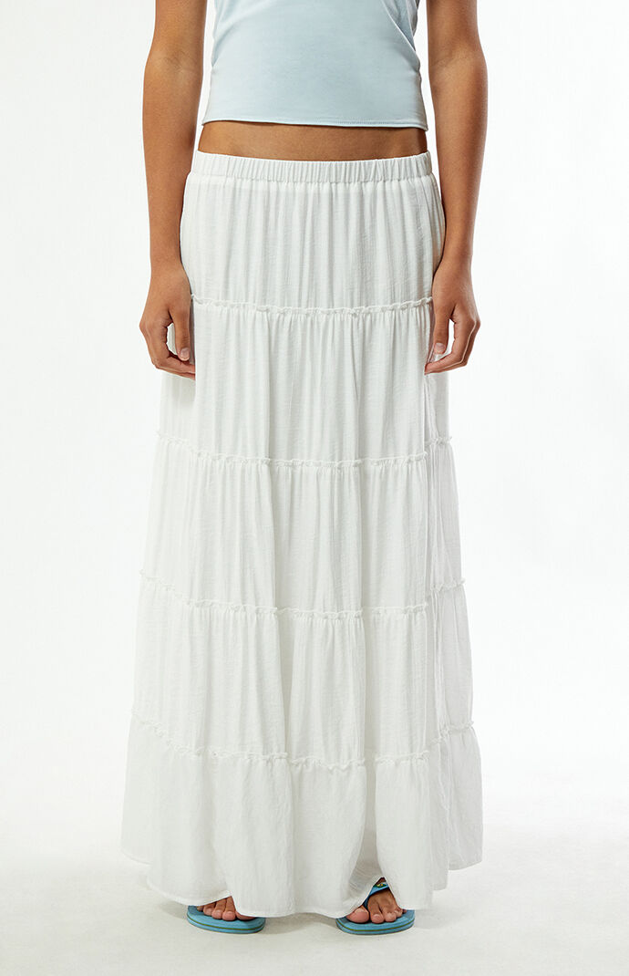 Your Favorite Tiered Maxi Skirt