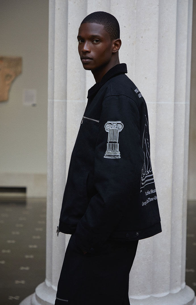 The Met x PacSun Zip Up Jacket PacSun