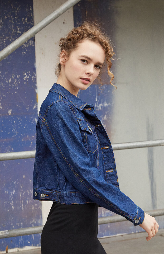 Medium Indigo Travis Denim Jacket