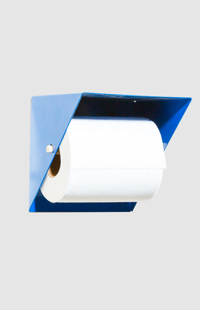 Blue Toilet Paper Holder