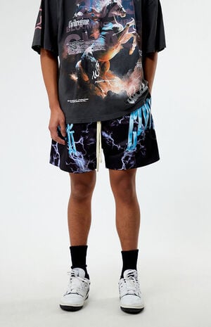 Metal Storm Basketball Shorts image number 2