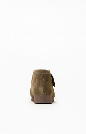 Khaki Suede Wallabee Evo Shoes image number 3