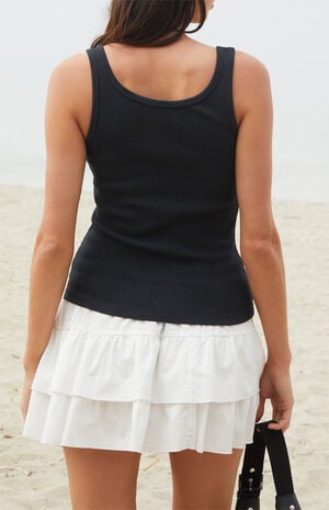 Black Dalis Long Tank Top image number 4