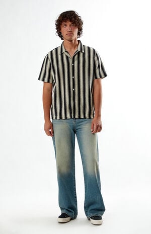 Escape Texture Woven Camp Shirt image number 4