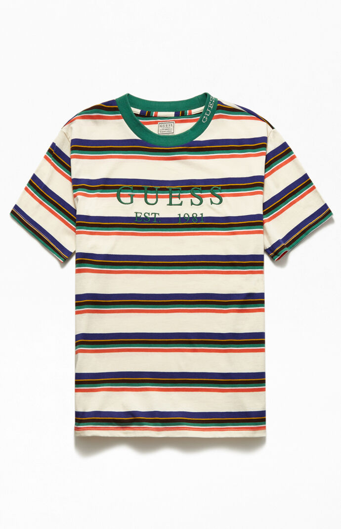 Guess Dylan Striped 1981 T-Shirt at PacSun.com