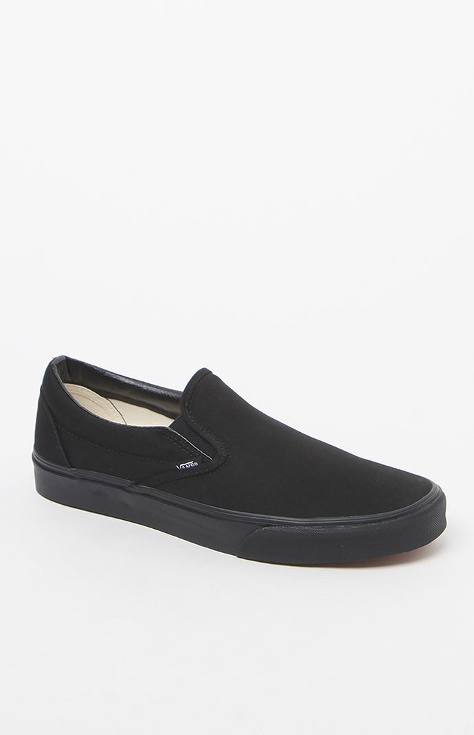 Vans Classic Black Slip-On Shoes | PacSun