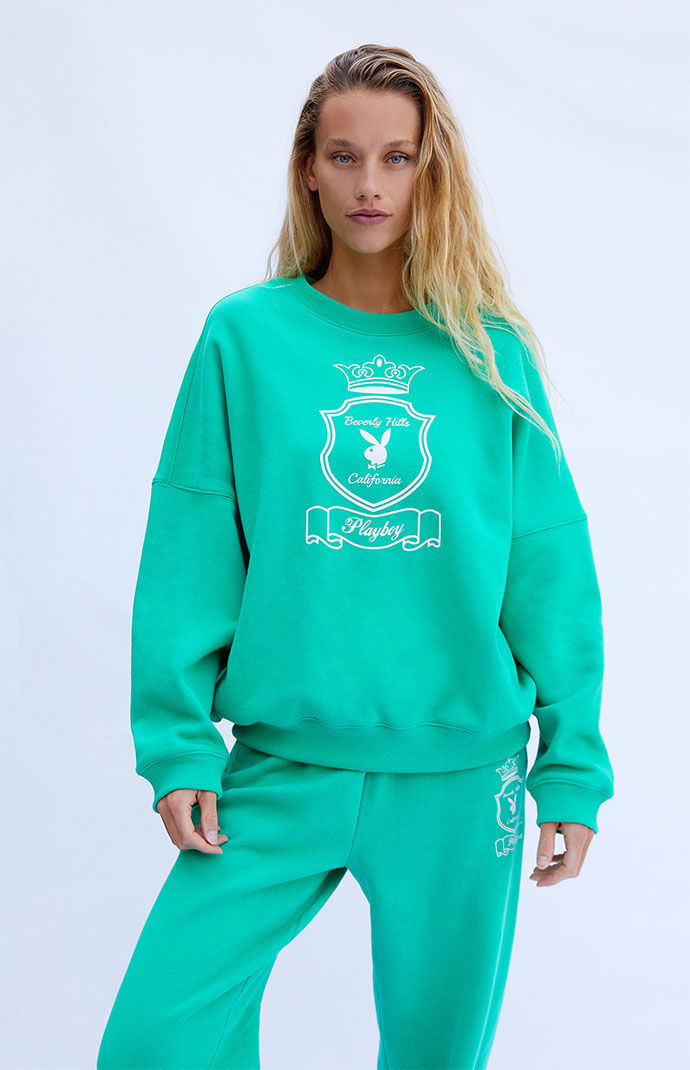 Playboy By PacSun Bunny Hills Crew Neck 