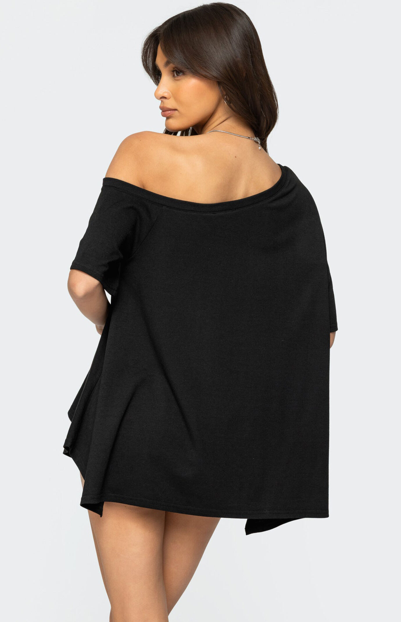 Edikted Josy Off Shoulder Handkerchief Top
