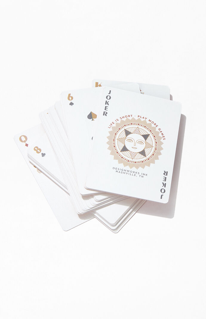 Modern Deco Playing Cards