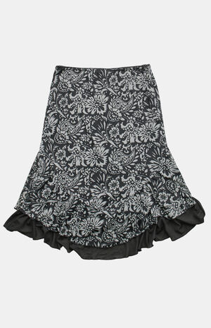 2000s Floral Midi Skirt image number 2