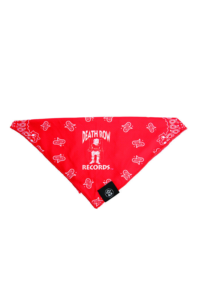 Fresh Pawz X Death Row Cooling Bandana In Red - Size Large