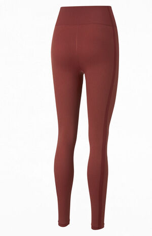 x Vogue Red Seamless Leggings image number 6