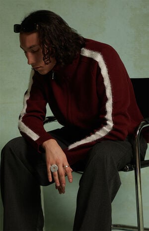 by Pacsun Varsity Track Jacket image number 3