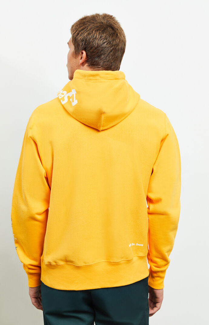 champion dr seuss yellow hoodie