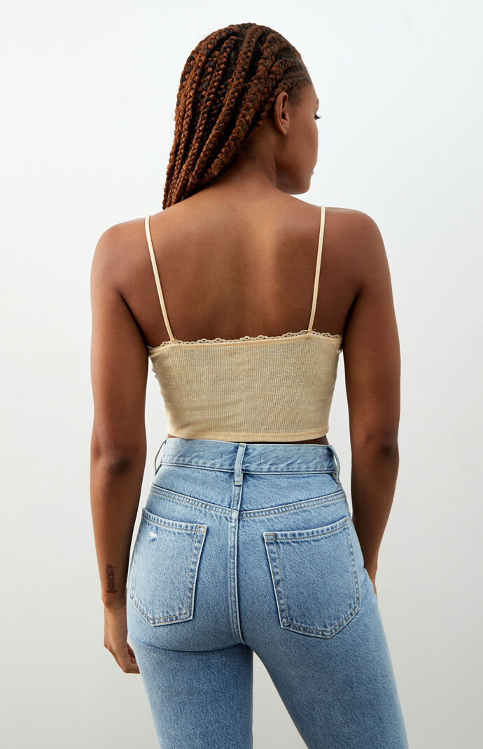 Camila Ribbed Henley Top