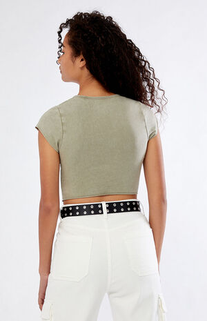 Nikki Raw Edge T-Shirt image number 3