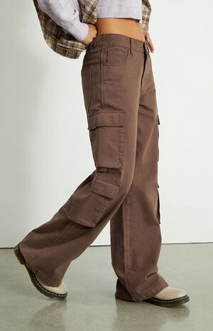 PacSun Eco Brown Baggy Cargo Pants