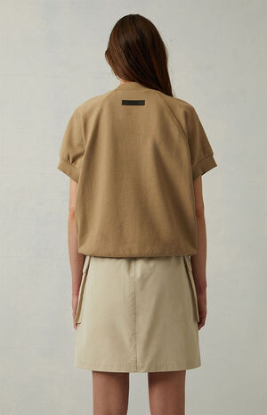 Women's Wheat Cargo Mini Skirt image number 4