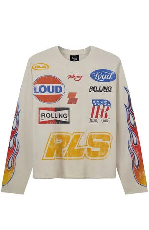 Loud Racing Long Sleeve T-Shirt image number 1