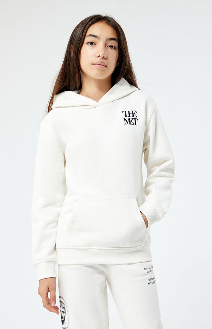 Pacsun x nasa patch white pullover hoodie sales