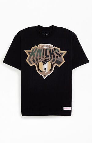 NBA New York Knicks x Wu-Tang Camo Fill T-Shirt image number 1